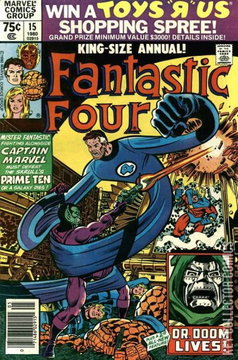 Variant Cover for Fantastic Four Annual #15