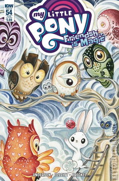Variant Cover for My Little Pony: Friendship Is Magic #54