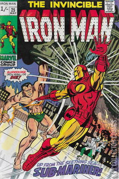 Variant Cover for Iron Man #25