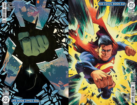 Variant Cover for Free Comic Book Day 2025: DC All In #1