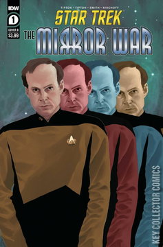 Variant Cover for Star Trek: Mirror War #1