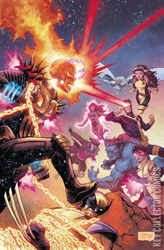 Variant Cover for Cosmic Ghost Rider Destroys Marvel History #3