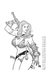 Variant Cover for Savage Red Sonja #2