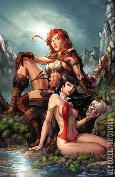 Variant Cover for Vampirella / Red Sonja #1