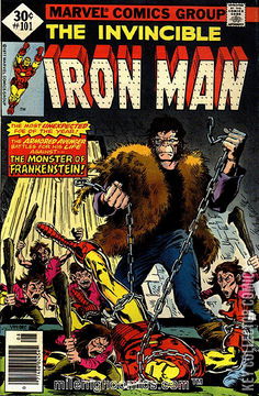 Variant Cover for Iron Man #101