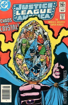 Variant Cover for Justice League of America #214