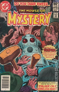 Variant Cover for House of Mystery #298