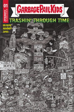 Variant Cover for Garbage Pail Kids: Trashin' Through Time #1