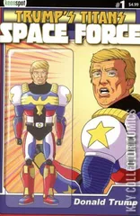 Variant Cover for Trump's Titans: Space Force #1