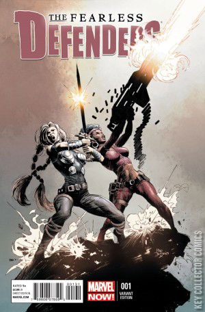 Variant Cover for Fearless Defenders #1