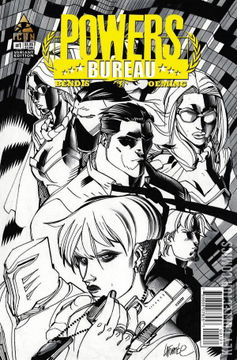 Variant Cover for Powers: Bureau #1