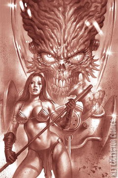 Variant Cover for Mars Attacks / Red Sonja #1