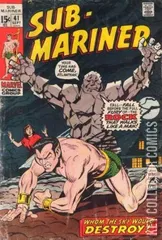 Cover for Sub-Mariner #41