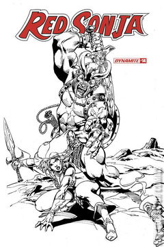 Variant Cover for Red Sonja #14