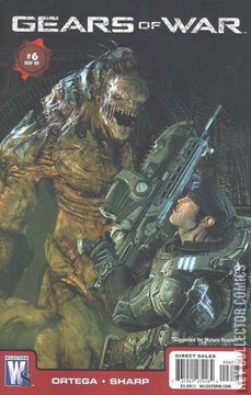 Variant Cover for Gears of War #6