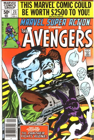 Variant Cover for Marvel Super Action #23