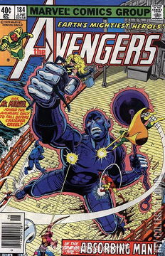 Variant Cover for Avengers, The #184
