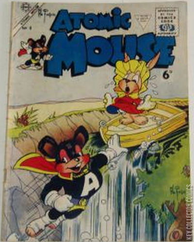 Atomic Mouse #4 UK Edition Published January 1953 | Ke