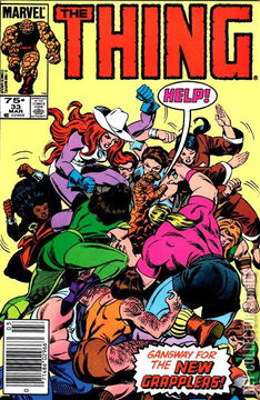 Variant Cover for The Thing #33