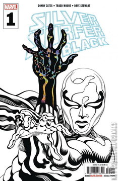 Variant Cover for Silver Surfer: Black #1