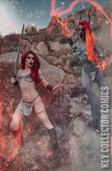 Variant Cover for Red Sonja / Hell Sonja #2