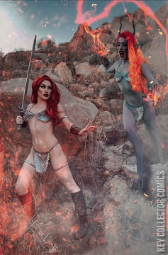Variant Cover for Red Sonja / Hell Sonja #2