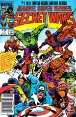 Variant Cover for Marvel Super Heroes Secret Wars #1