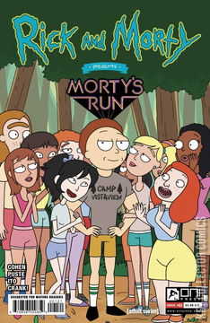 Variant Cover for Rick and Morty Presents: Morty's Run #1