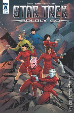Variant Cover for Star Trek: Boldly Go #8