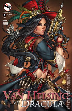 Variant Cover for Van Helsing vs. Dracula #1