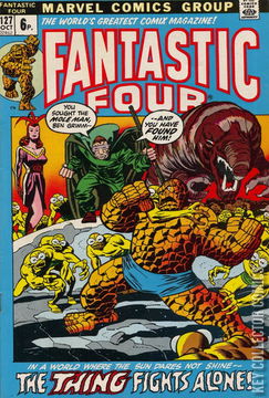 Variant Cover for Fantastic Four #127
