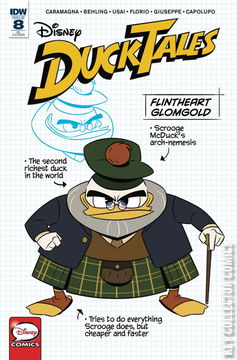 Variant Cover for DuckTales #8