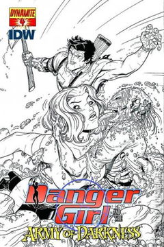 Variant Cover for Danger Girl and the Army of Darkness #4