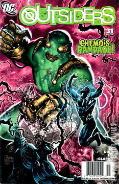 Variant Cover for Outsiders #31