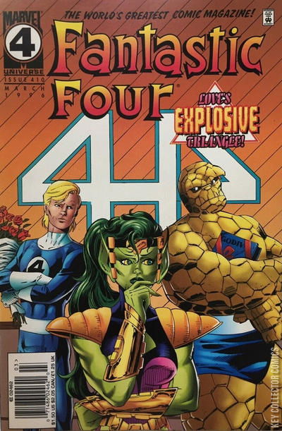 Variant Cover for Fantastic Four #410