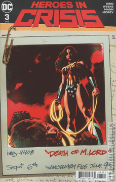 Variant Cover for Heroes in Crisis #3