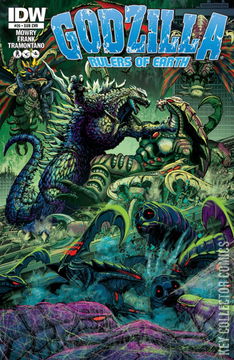 Variant Cover for Godzilla: Rulers of Earth #20