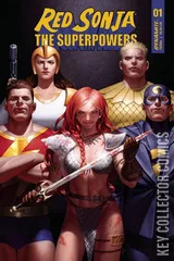 Variant Cover for Red Sonja: The Superpowers #1