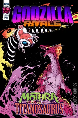 Godzilla Rivals: Mothra vs. Titanosaurus