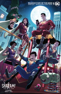 Variant Cover for Shazam: Fury of the Gods Special - Shazamily Matters #1