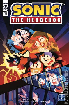 Variant Cover for Sonic the Hedgehog #35