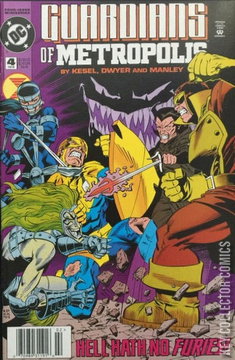 Variant Cover for Guardians of Metropolis #4