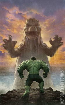 Variant Cover for Godzilla vs The Incredible Hulk #1