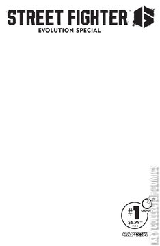 Variant Cover for Street Fighter 6: Evolution Special #1