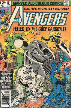 Variant Cover for Avengers, The #191