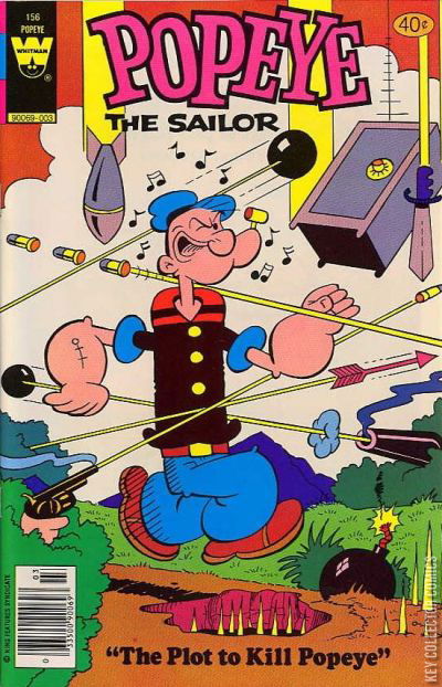 Cover art for Popeye #156