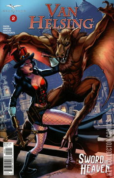 Variant Cover for Van Helsing: Sword of Heaven #2