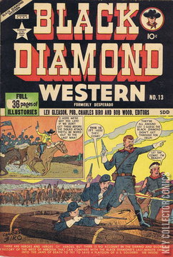 Variant Cover for Black Diamond Western #13