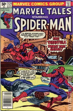 Variant Cover for Marvel Tales #124