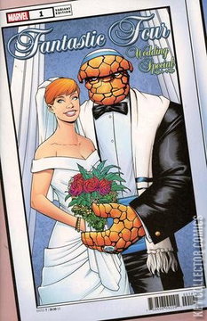 Variant Cover for Fantastic Four: Wedding Special #1
